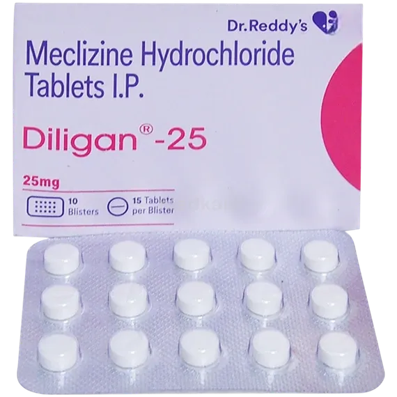 diligan 25mg tablet 15's